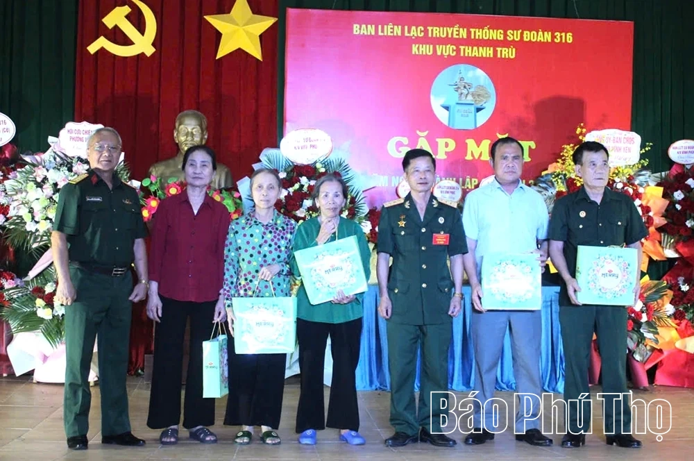 Gặp mặt kỷ niệm 75 năm Ngày thành lập Sư đoàn 316