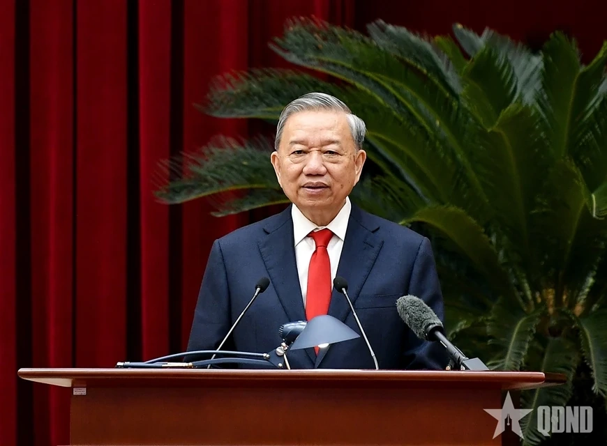 Tổng Bí thư, Chủ tịch nước Tô Lâm chủ trì Hội nghị công bố Quyết định của Bộ Chính trị về công tác cán bộ