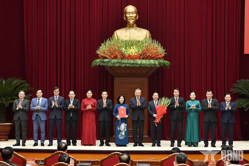 Tổng Bí thư, Chủ tịch nước Tô Lâm chủ trì Hội nghị công bố Quyết định của Bộ Chính trị về công tác cán bộ