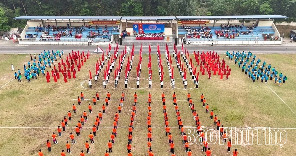 Khai mạc Đại hội Thể dục thể thao xã Tam Nông lần thứ I năm 2026