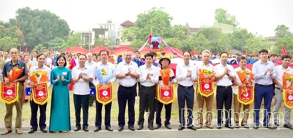 Khai mạc Đại hội Thể dục thể thao xã Tam Nông lần thứ I năm 2026
