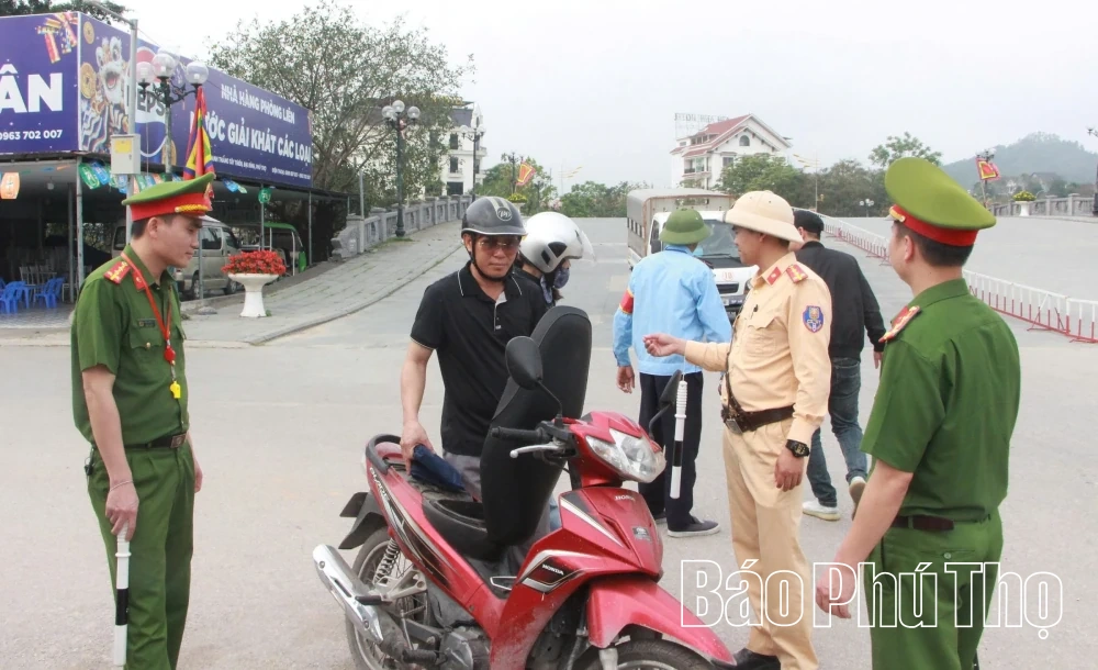 Bảo đảm an toàn giao thông dịp cao điểm