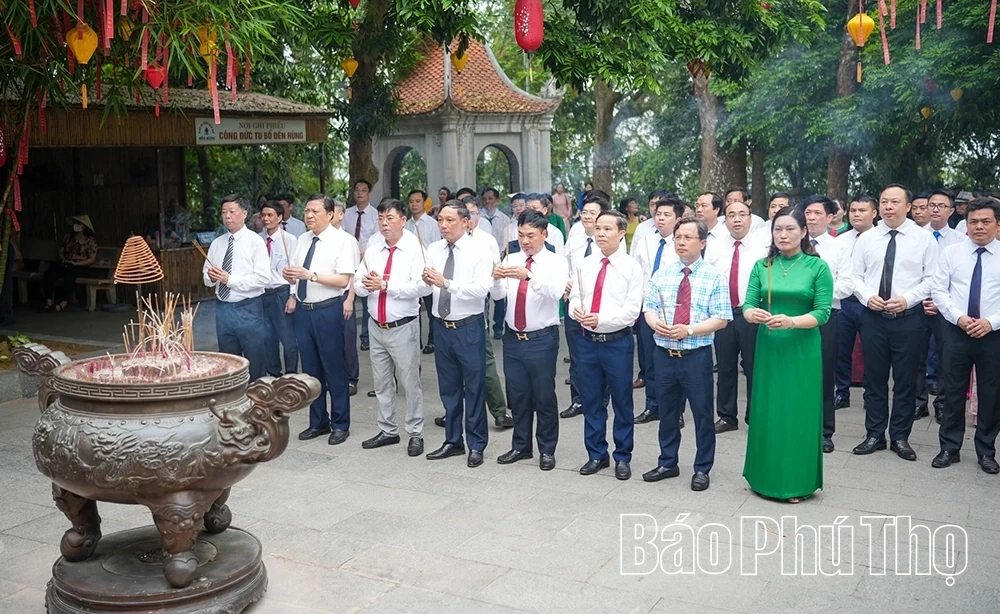 Giỗ Tổ Hùng Vương - Phát huy tinh thần đại đoàn kết