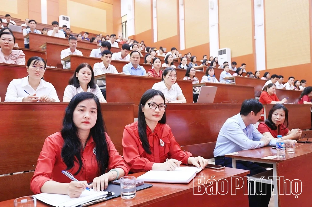 Tạo đà từ cơ sở, hướng tới Đại hội Hội Chữ thập đỏ tỉnh Phú Thọ lần thứ I