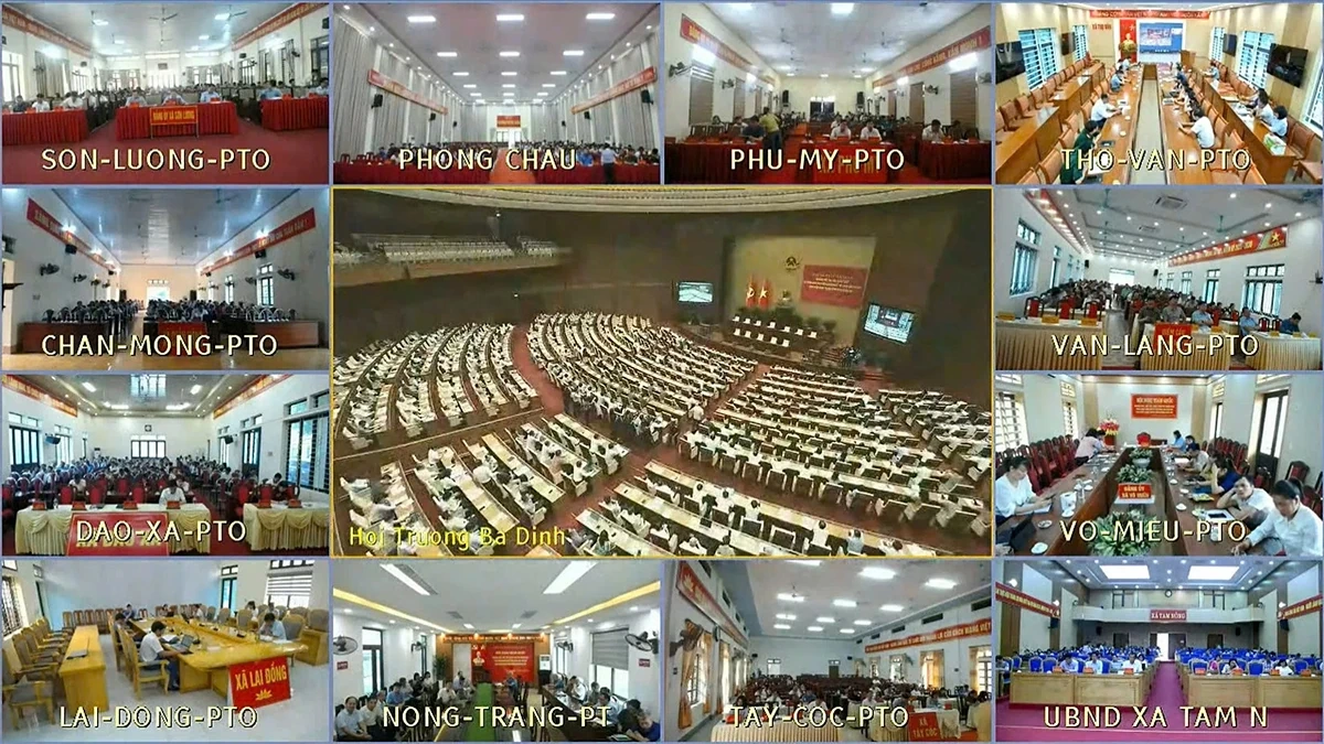 Gần 2,2 triệu đảng viên dự Hội nghị toàn quốc nghiên cứu, học tập và triển khai thực hiện Nghị quyết Hội nghị Trung ương lần thứ Hai, khóa XIV