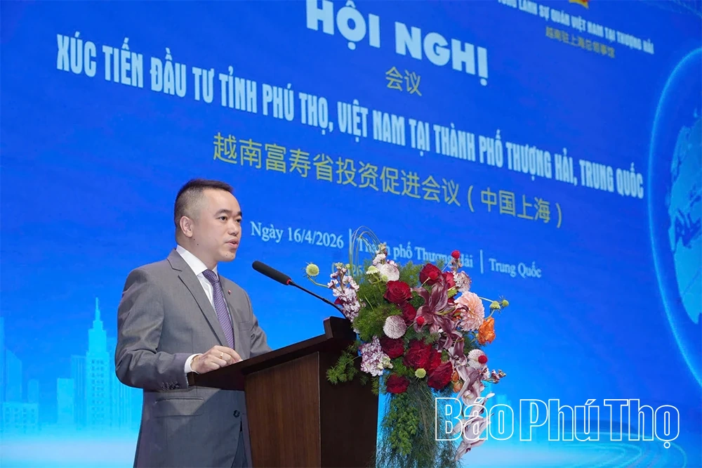 Phú Thọ xúc tiến đầu tư với các doanh nghiệp tại Thượng Hải (Trung Quốc)