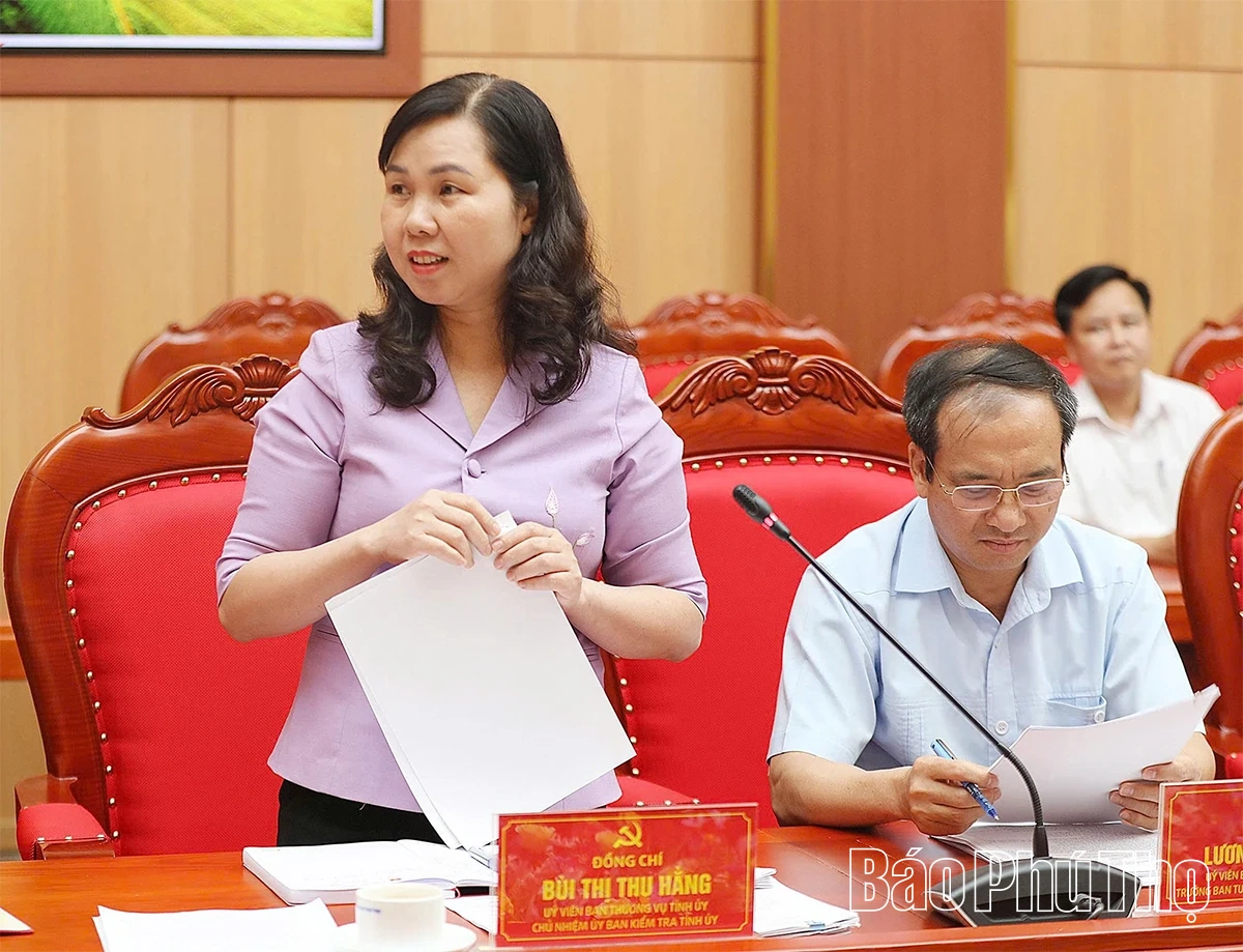 Ban Thường vụ Tỉnh ủy cho ý kiến tổ chức Đại hội các Hội quần chúng do Đảng và Nhà nước giao nhiệm vụ