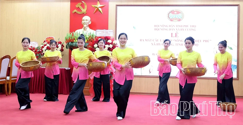 Ra mắt Câu lạc bộ Nông dân triệu phú xã Hy Cương