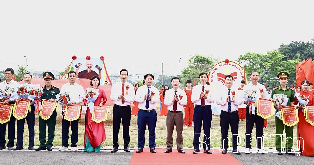 Xã Thổ Tang khai mạc Đại hội Thể dục, thể thao lần thứ I, năm 2026