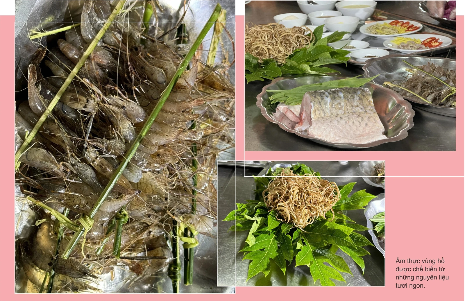 Hấp dẫn ẩm thực vùng hồ Hòa Bình