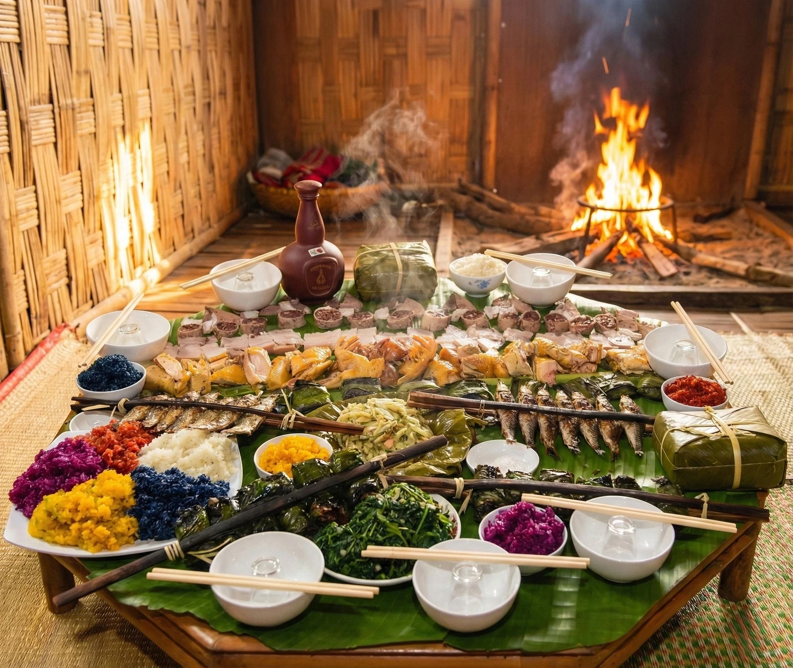 Hấp dẫn ẩm thực vùng hồ Hòa Bình