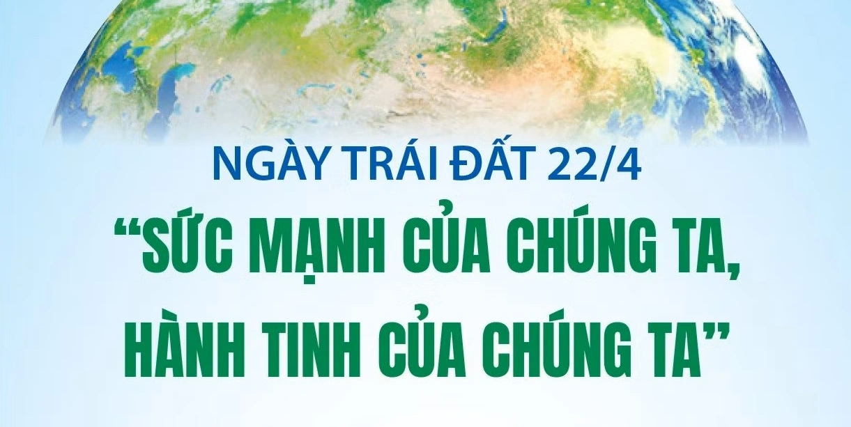 Ngày Trái Đất 22/4: “Sức mạnh của chúng ta, hành tinh của chúng ta”