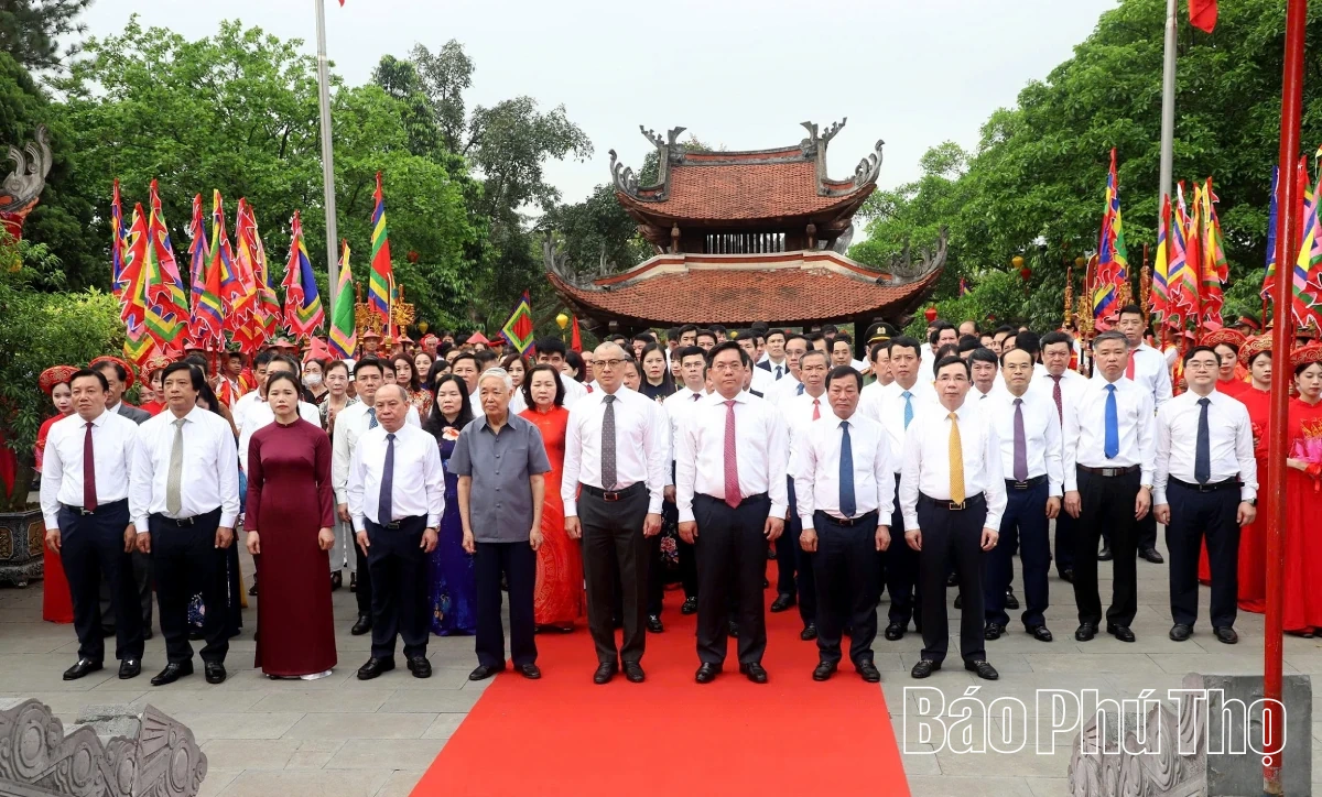 Trang nghiêm Lễ giỗ Đức Quốc Tổ Lạc Long Quân