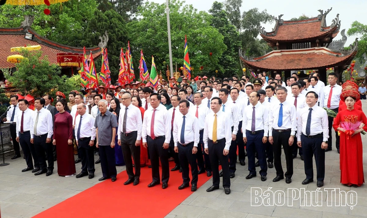 Trang nghiêm Lễ giỗ Đức Quốc Tổ Lạc Long Quân