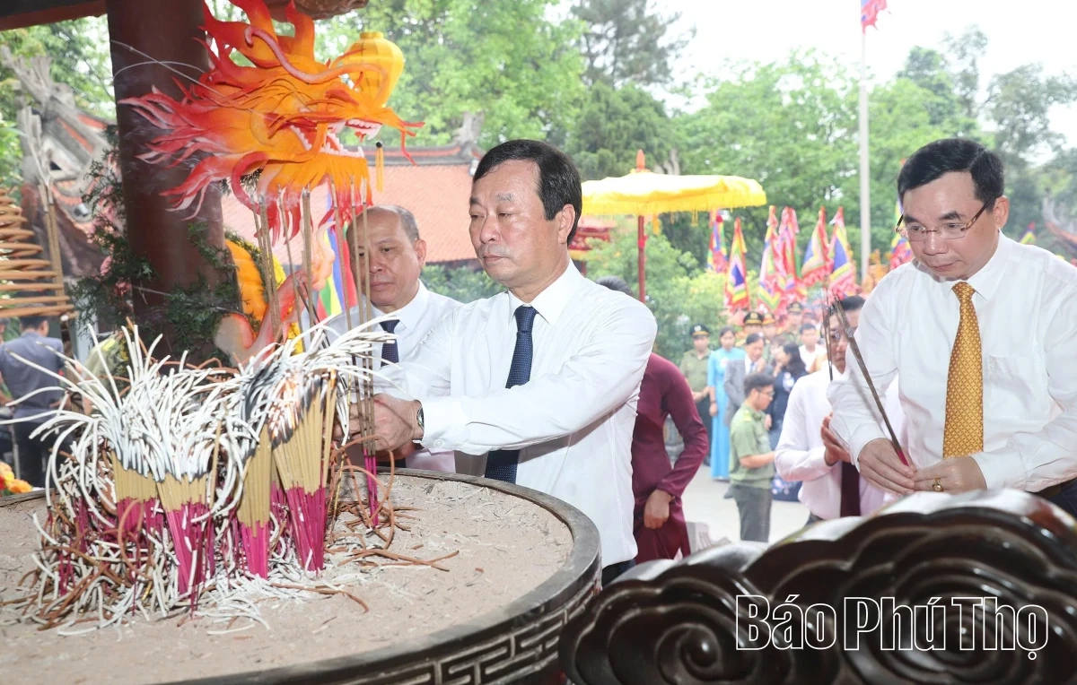 Trang nghiêm Lễ giỗ Đức Quốc Tổ Lạc Long Quân