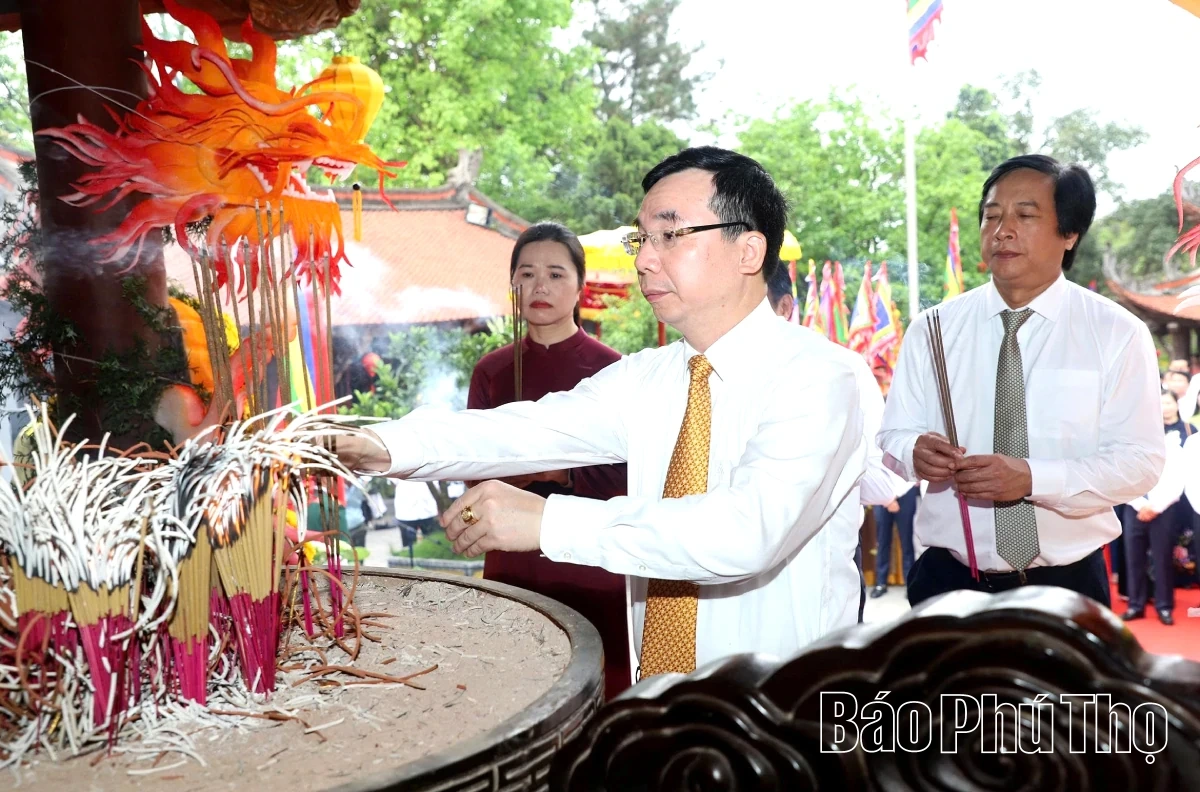 Trang nghiêm Lễ giỗ Đức Quốc Tổ Lạc Long Quân