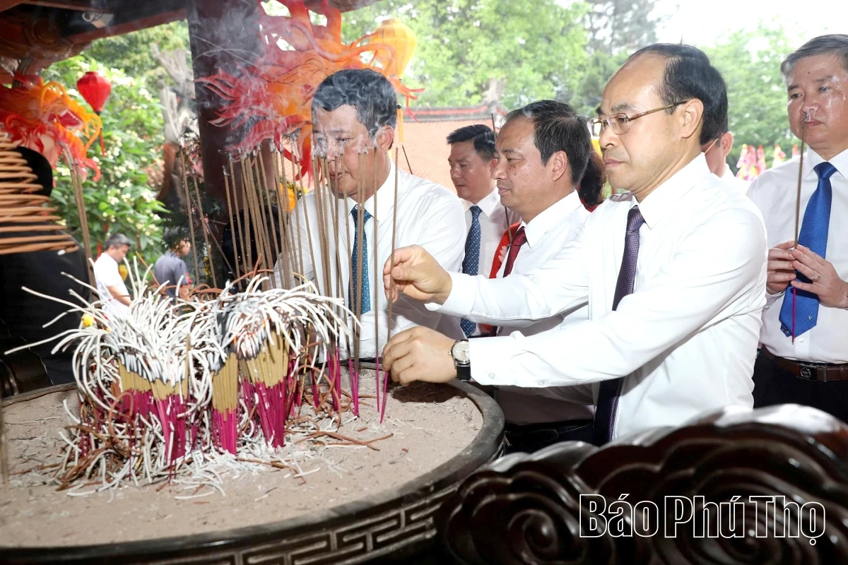 Trang nghiêm Lễ giỗ Đức Quốc Tổ Lạc Long Quân