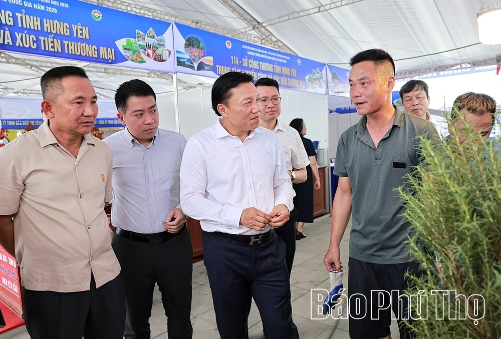 Kiểm tra công tác chuẩn bị Hội chợ Hùng Vương năm 2026