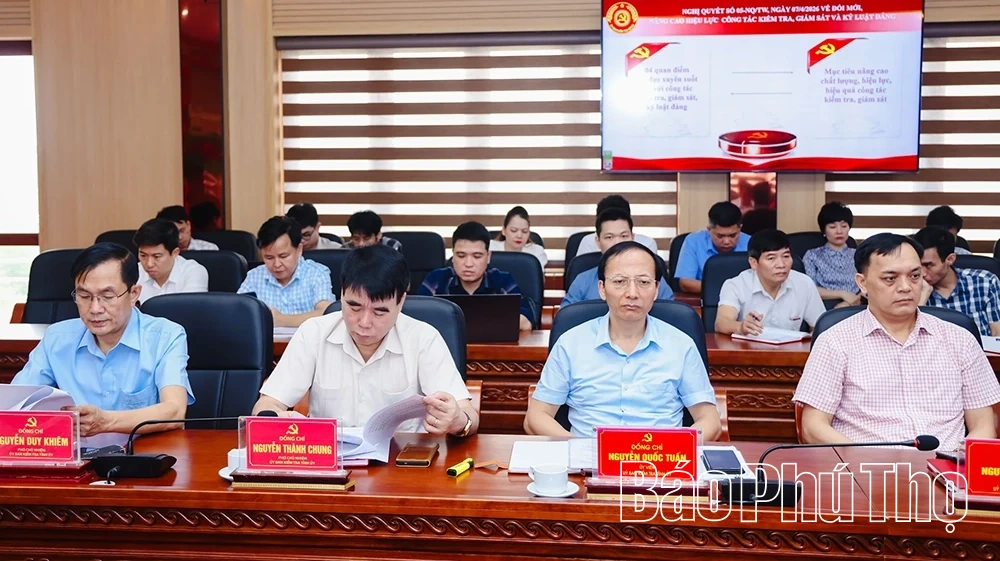 Phổ biến, quán triệt và triển khai các văn kiện, nghị quyết về công tác kiểm tra, giám sát, kỷ luật của Đảng