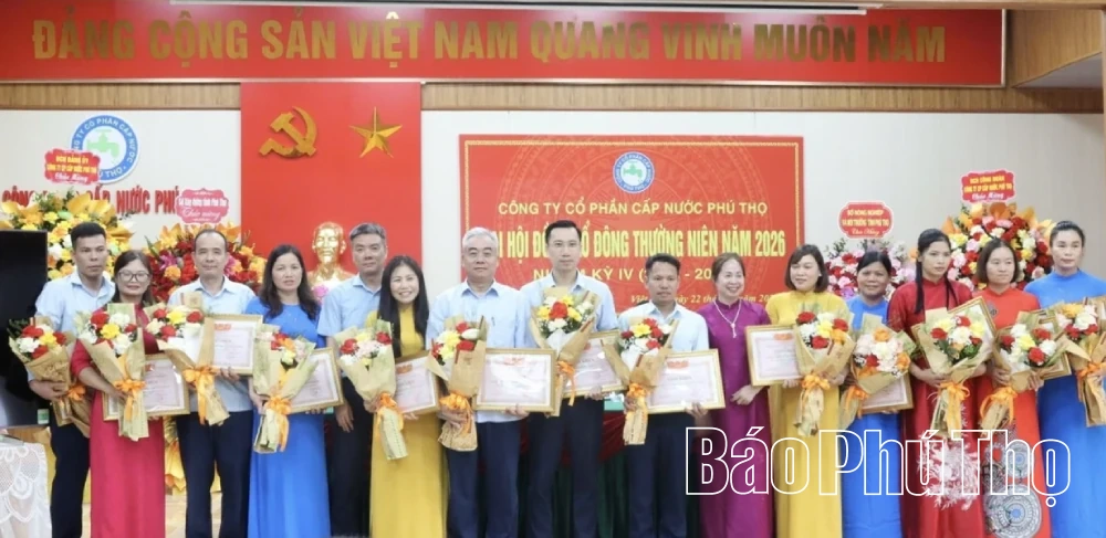 Công ty Cổ phần Cấp nước Phú Thọ tổ chức Đại hội đồng cổ đông thường niên năm 2026