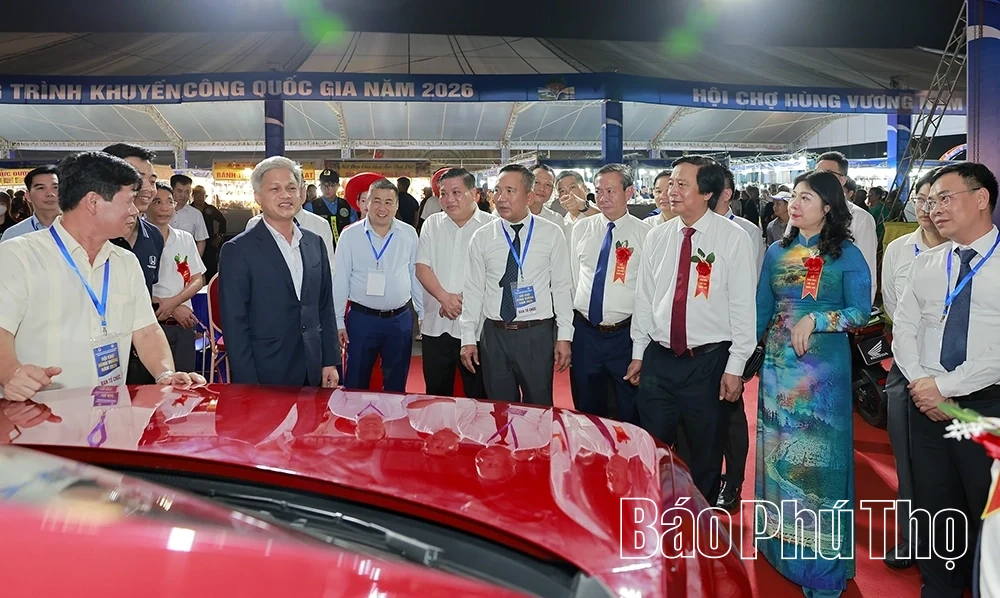 Khai mạc Hội chợ Hùng Vương năm 2026