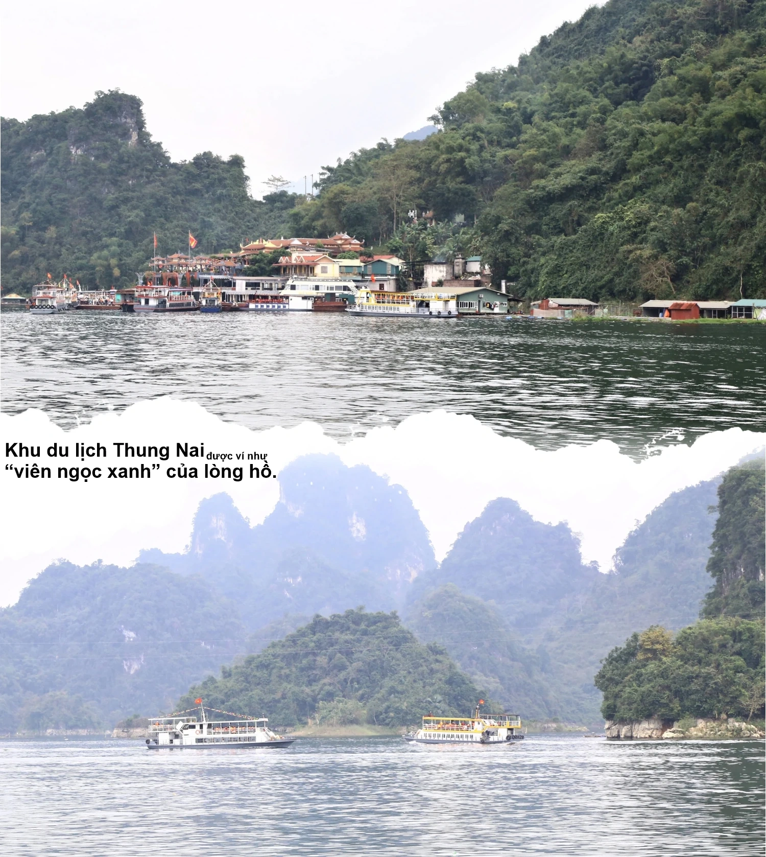 Trải nghiệm thiên nhiên, mây nước vùng hồ Hòa Bình