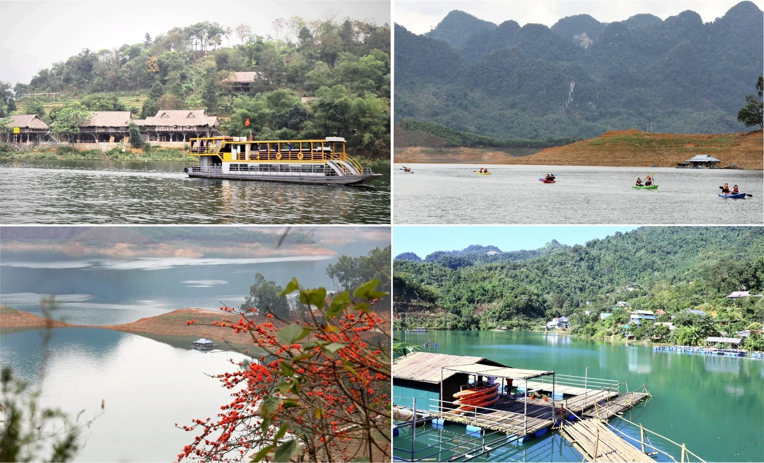 Trải nghiệm thiên nhiên, mây nước vùng hồ Hòa Bình