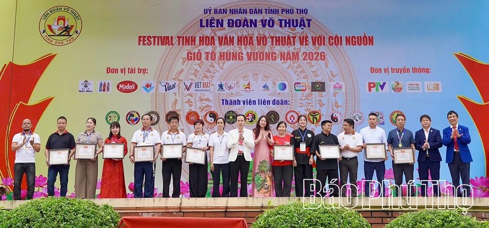 Festival tinh hoa văn hoá - võ thuật về với cội nguồn Giỗ Tổ Hùng Vương 2026