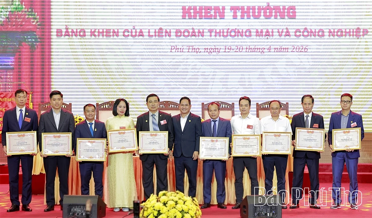 Đại hội Hiệp hội Doanh nghiệp tỉnh Phú Thọ lần thứ Nhất, nhiệm kỳ 2026-2031