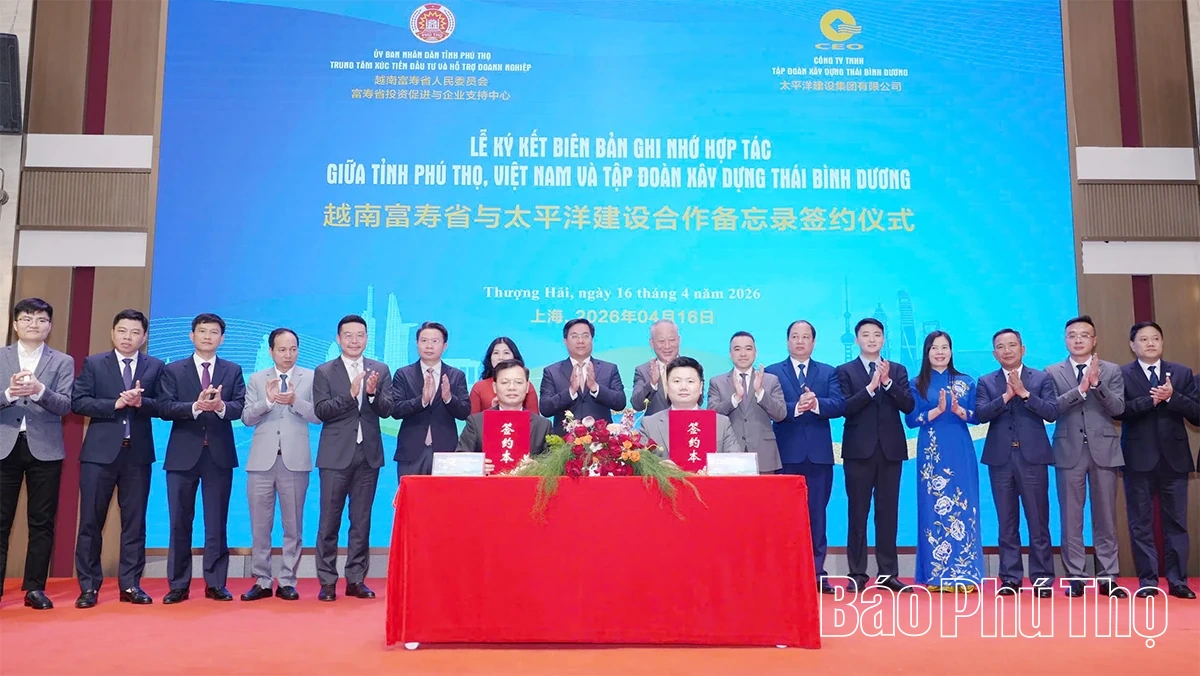 Phú Thọ: “Chung tay kiến tạo - Cùng nhau phát triển” trên hành trình vươn ra biển lớn