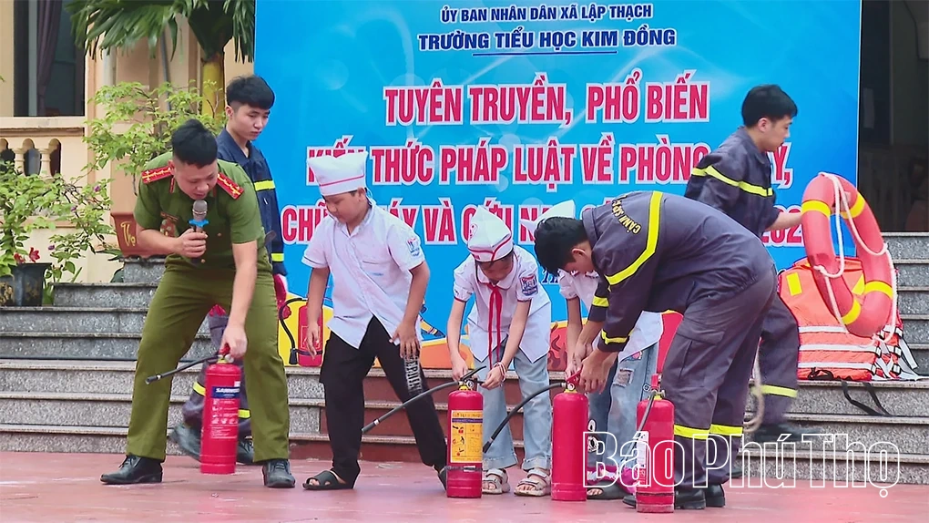 Tuyên truyền, phổ biến kiến thức pháp luật về PCCC và CNCH năm 2026