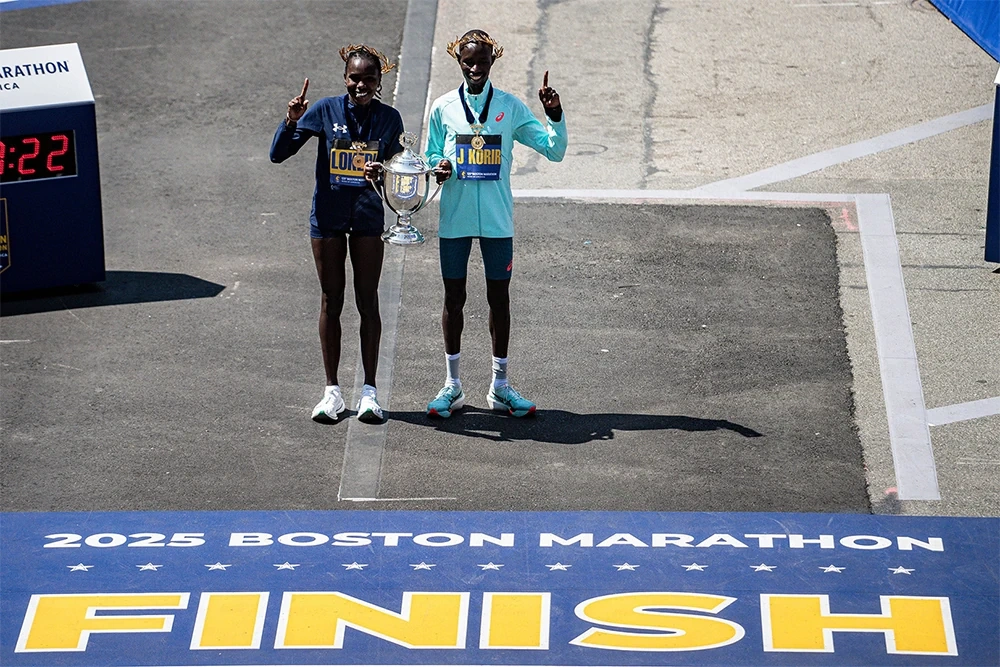 John Korir lập kỷ lục mới tại Boston Marathon lần thứ 130