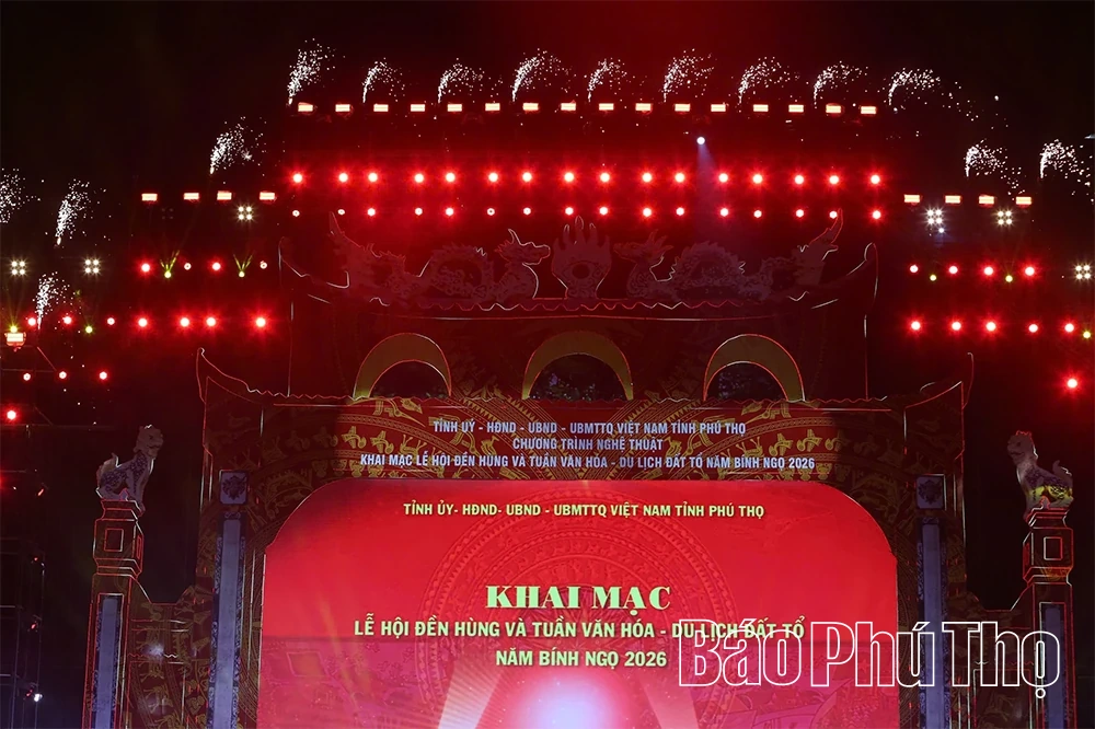 Khai mạc Lễ hội Đền Hùng và Tuần Văn hoá - Du lịch Đất Tổ năm Bính Ngọ 2026
