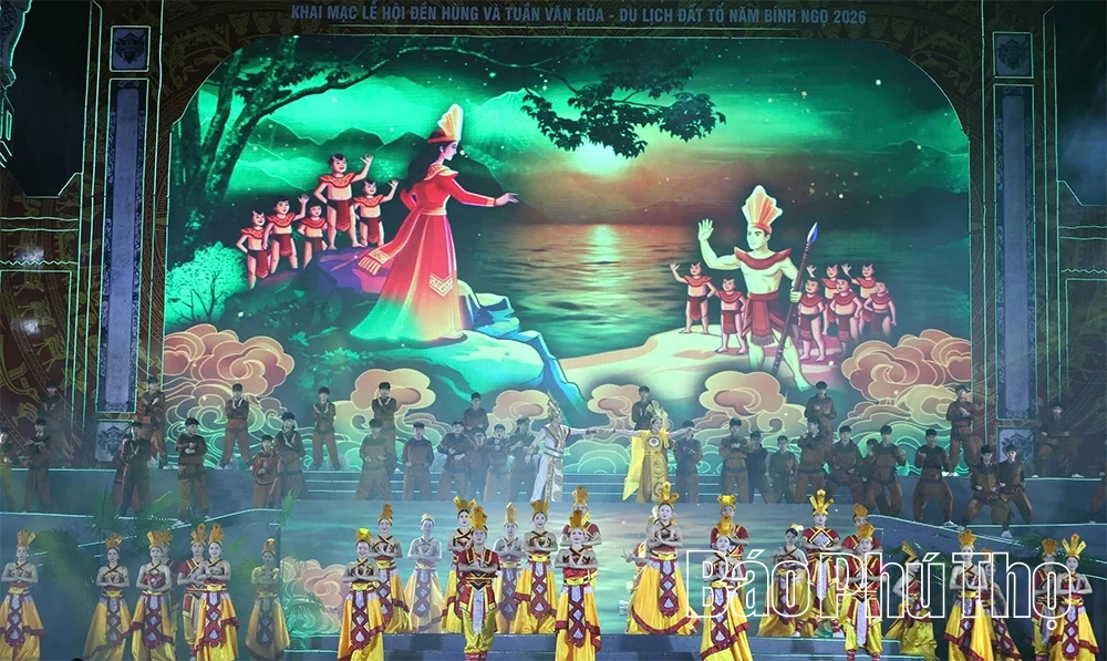 Khai mạc Lễ hội Đền Hùng và Tuần Văn hoá - Du lịch Đất Tổ năm Bính Ngọ 2026