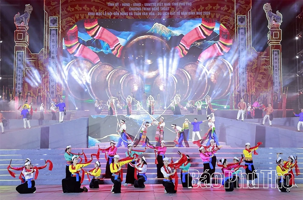 Khai mạc Lễ hội Đền Hùng và Tuần Văn hoá - Du lịch Đất Tổ năm Bính Ngọ 2026