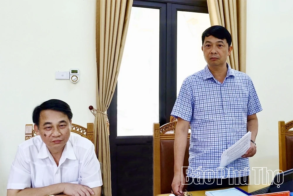 Giám sát 4 chuyên đề đối với Ban Thường vụ Đảng ủy xã Hoàng An