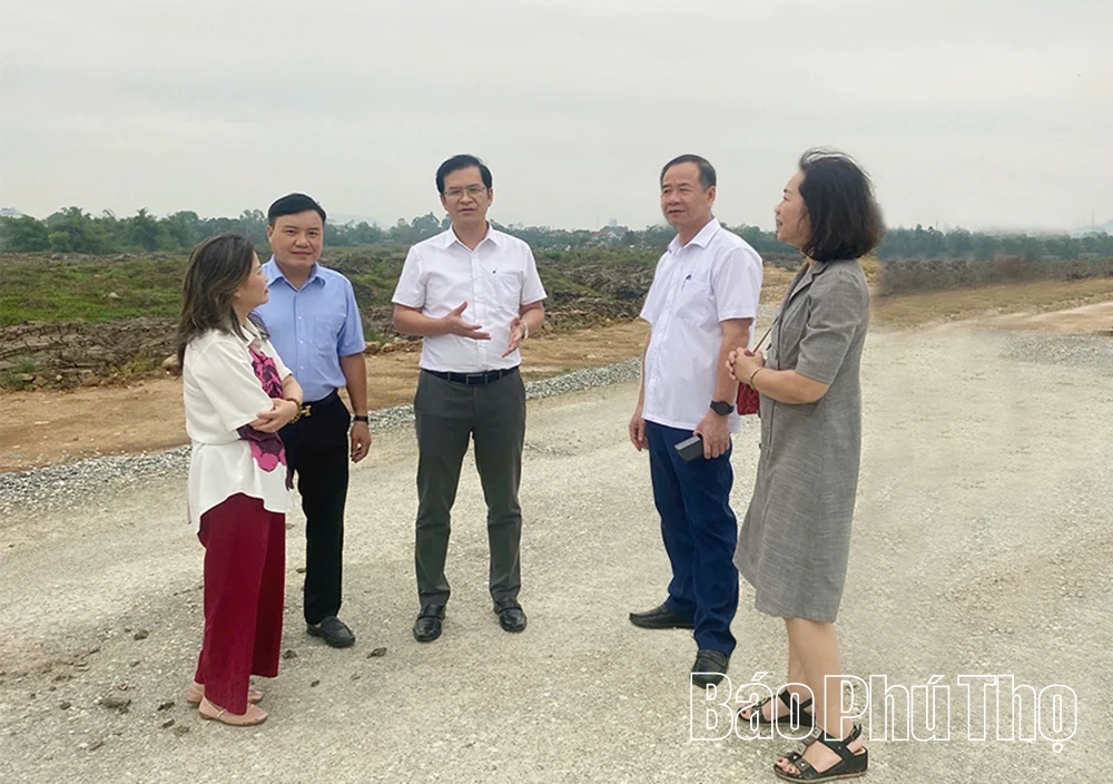 Đẩy nhanh tiến độ Dự án đô thị xanh Vĩnh Phúc