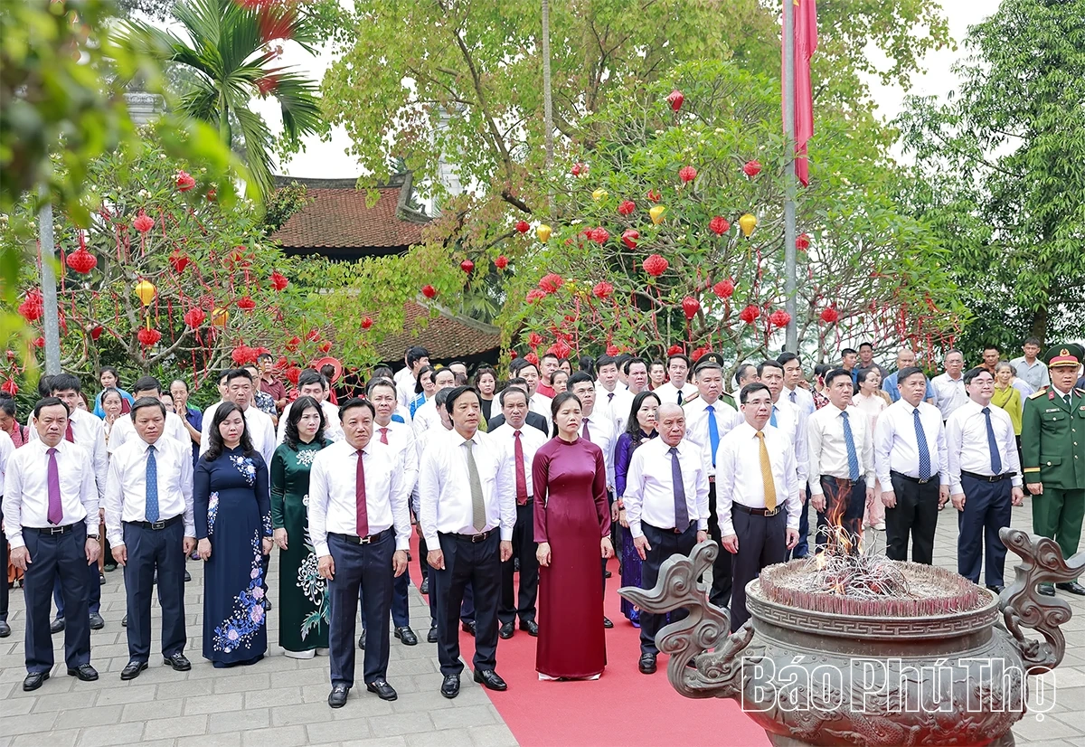 Lễ dâng hương tưởng niệm Tổ Mẫu Âu Cơ năm Bính Ngọ 2026