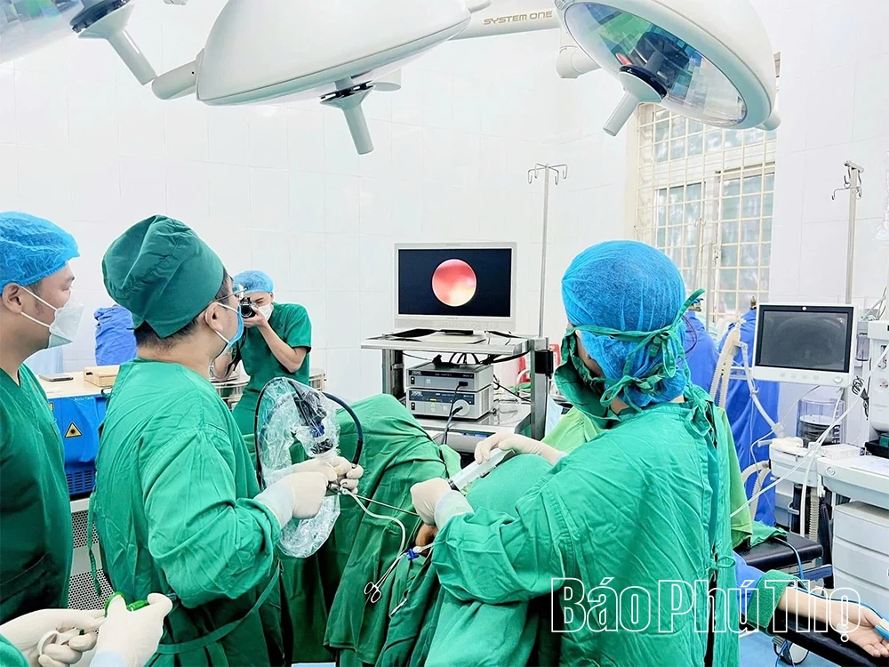 Trung tâm Y tế Tam Dương thực hiện tốt công tác khám, chữa bệnh và phòng, chống dịch