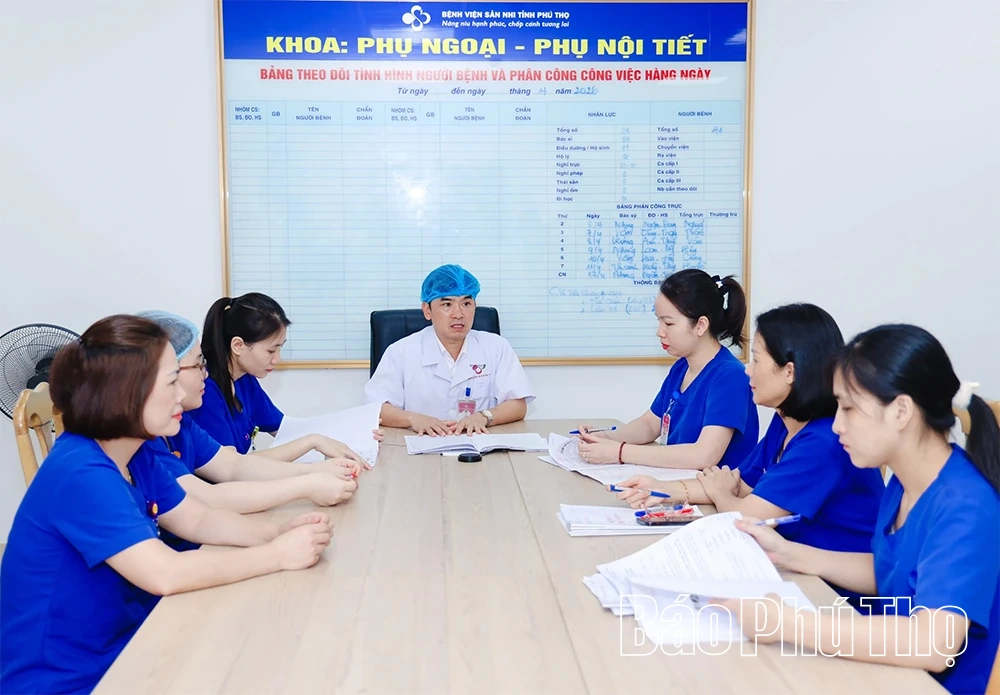 Bệnh viện Sản nhi tỉnh Phú Thọ phẫu thuật và điều trị thành công ca bệnh phức tạp