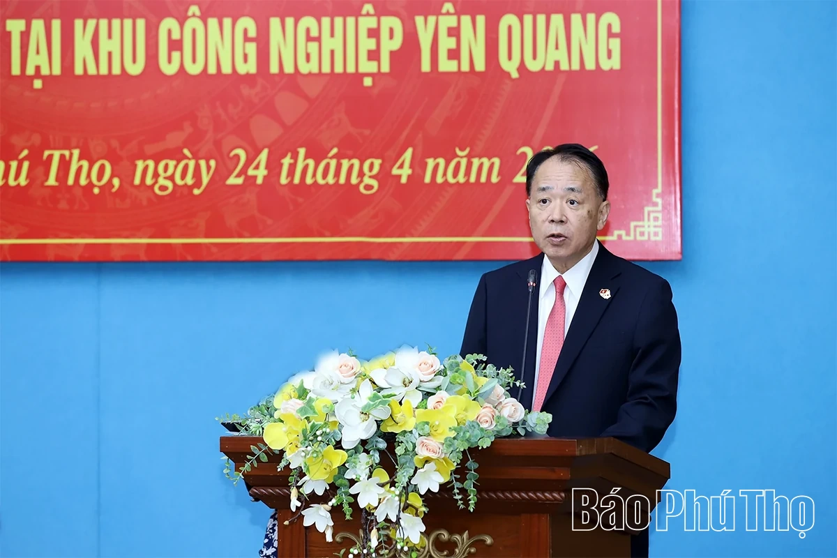 Phú Thọ trao Giấy chứng nhận đăng ký đầu tư Dự án Nhà máy sản xuất, chế tạo vi mạch điện tử Meiko