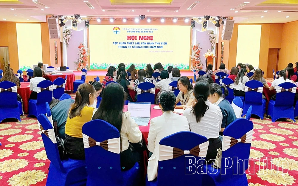 Thiết lập, vận hành thư viện trong cơ sở giáo dục mầm non