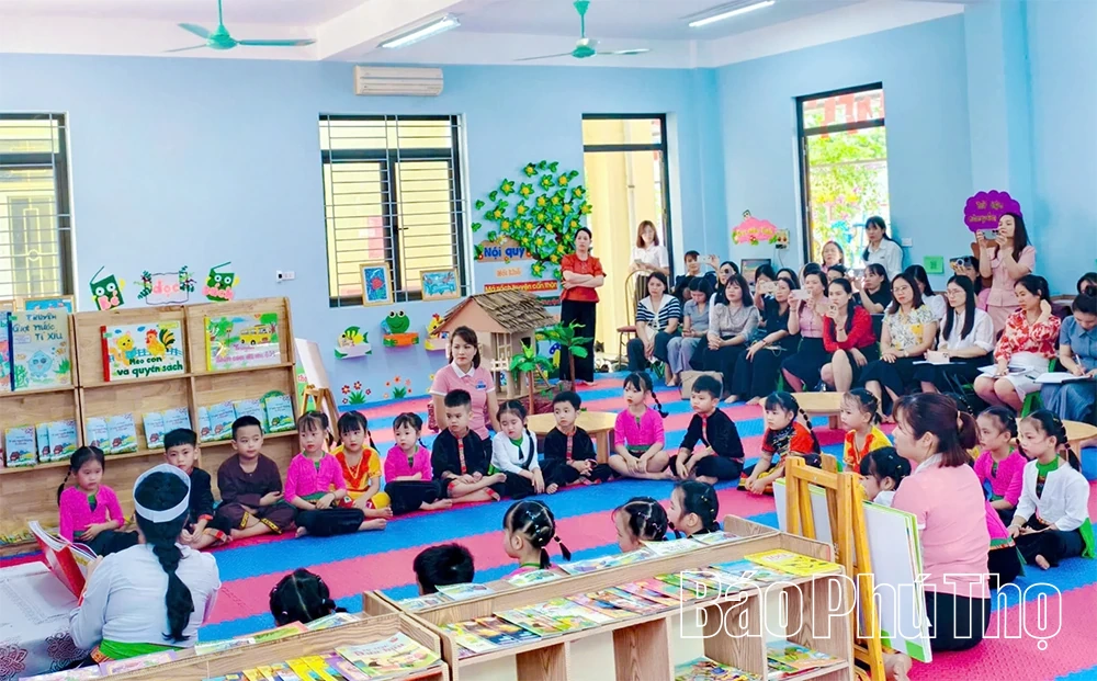 Thiết lập, vận hành thư viện trong cơ sở giáo dục mầm non