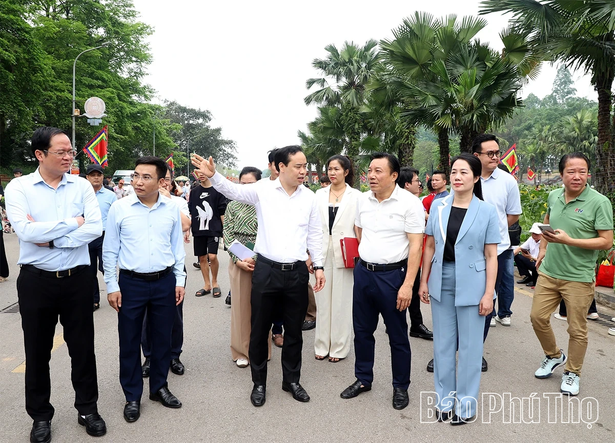 Phú Thọ sẵn sàng cho Lễ dâng hương tưởng niệm các Vua Hùng