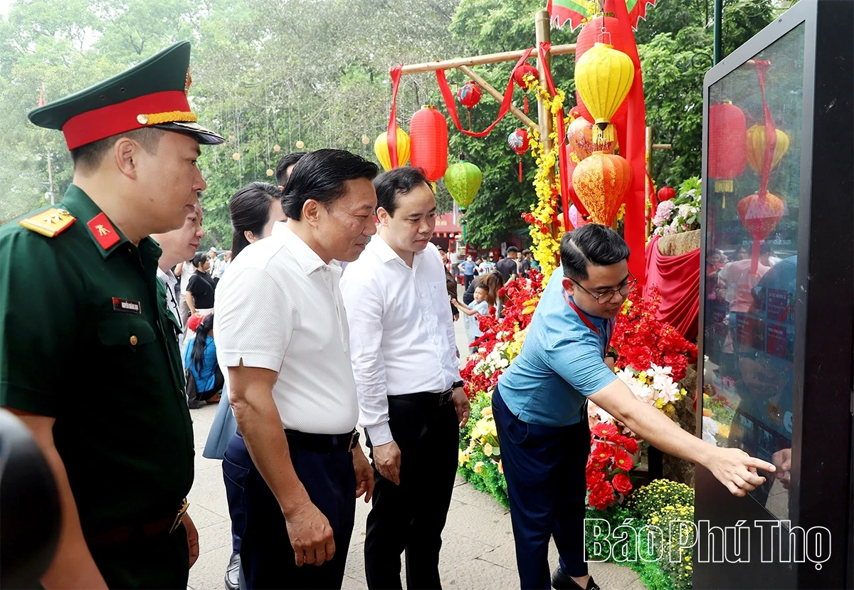 Phú Thọ sẵn sàng cho Lễ dâng hương tưởng niệm các Vua Hùng