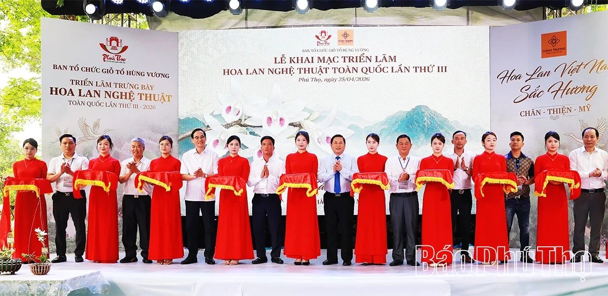 Khai mạc Triển lãm hoa lan nghệ thuật toàn quốc lần thứ III năm 2026