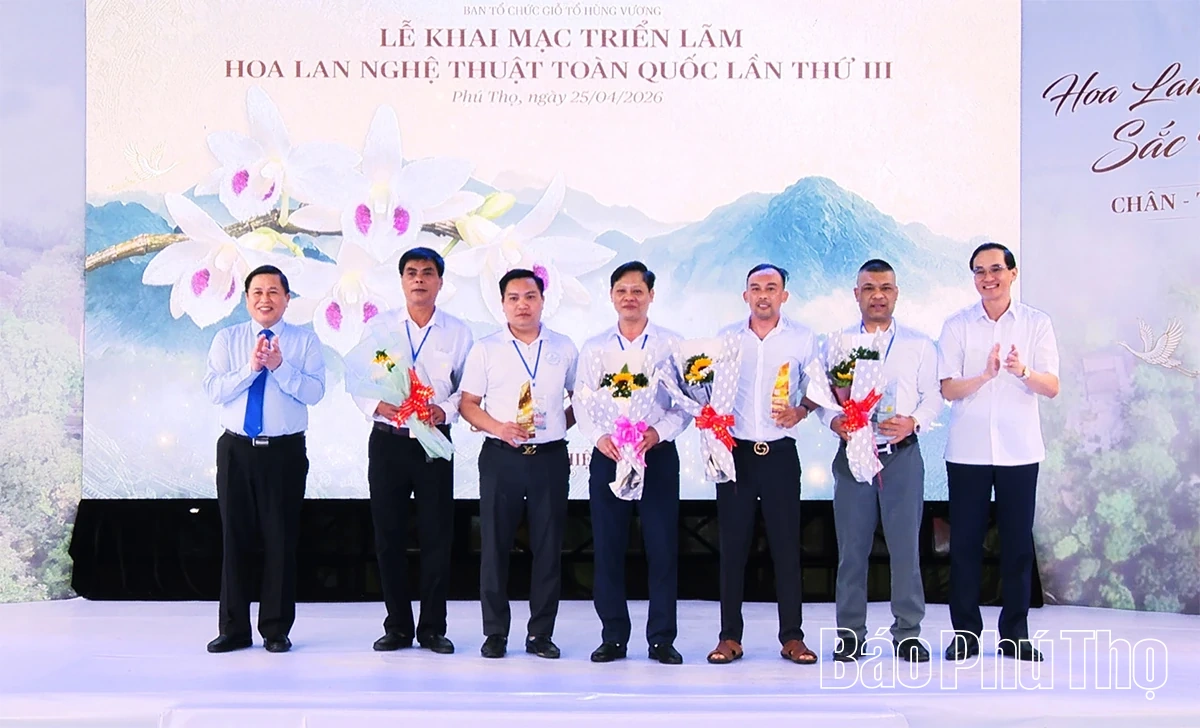 Khai mạc Triển lãm hoa lan nghệ thuật toàn quốc lần thứ III năm 2026