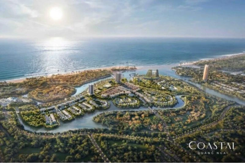Tận hưởng cuộc sống thượng lưu tại đô thị biển Coastal Quảng Ngãi