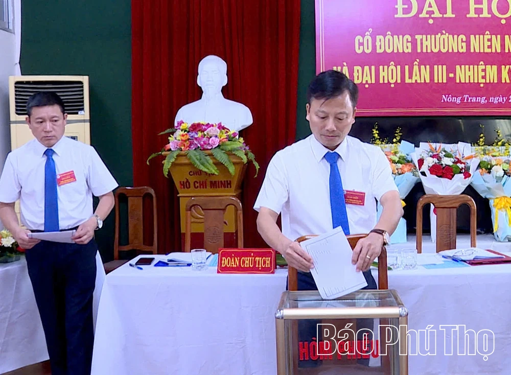 Công ty Cổ phần xử lý chất thải Phú Thọ tổ chức Đại hội cổ đông lần thứ III, nhiệm kỳ 2026 -2031