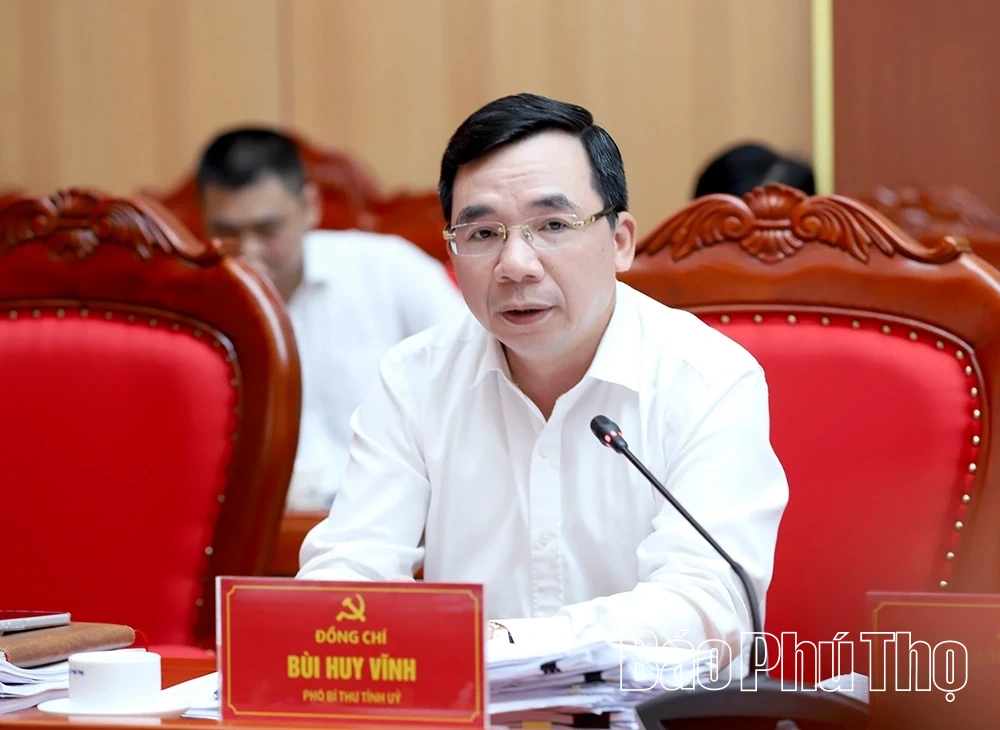 Ban Thường vụ Tỉnh uỷ cho ý kiến vào kế hoạch đầu tư công và nhiều nội dung quan trọng